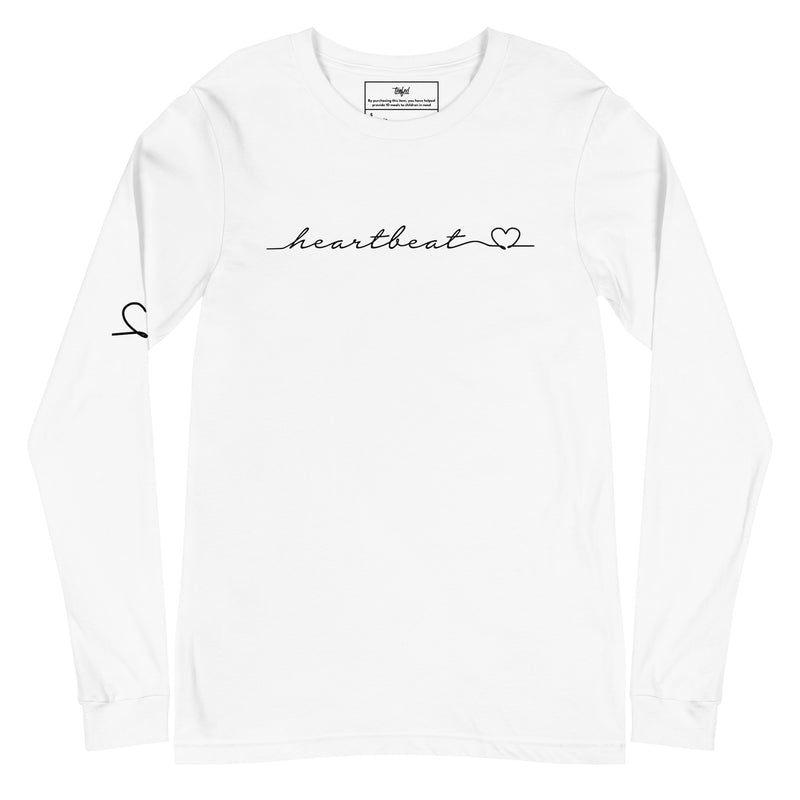 heartbeat long sleeve tee